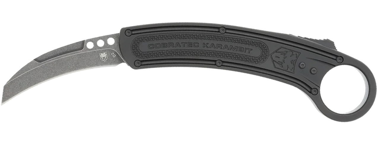 Knives Cobratec Knives CBT KARAMBIT BLACK